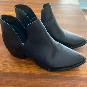 Steve Madden Black Ankle Boots